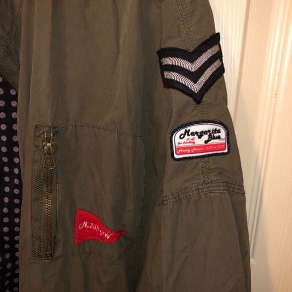 Zara Dark/Army Green Jacket - Picture 5 of 7